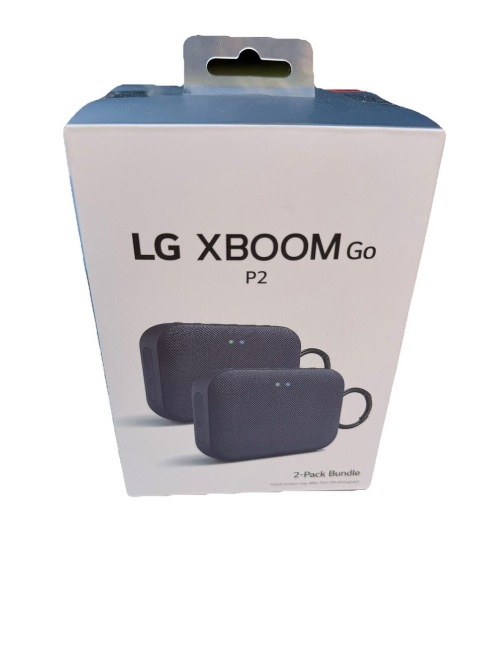 LG XBOOM Go P2 Portable Speaker, 2-pack - High-quality